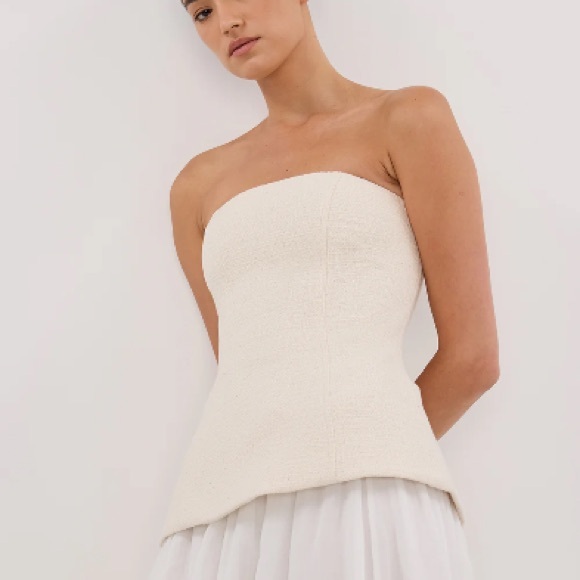 DISSH Nia Natural Strapless Top - Picture 4 of 7